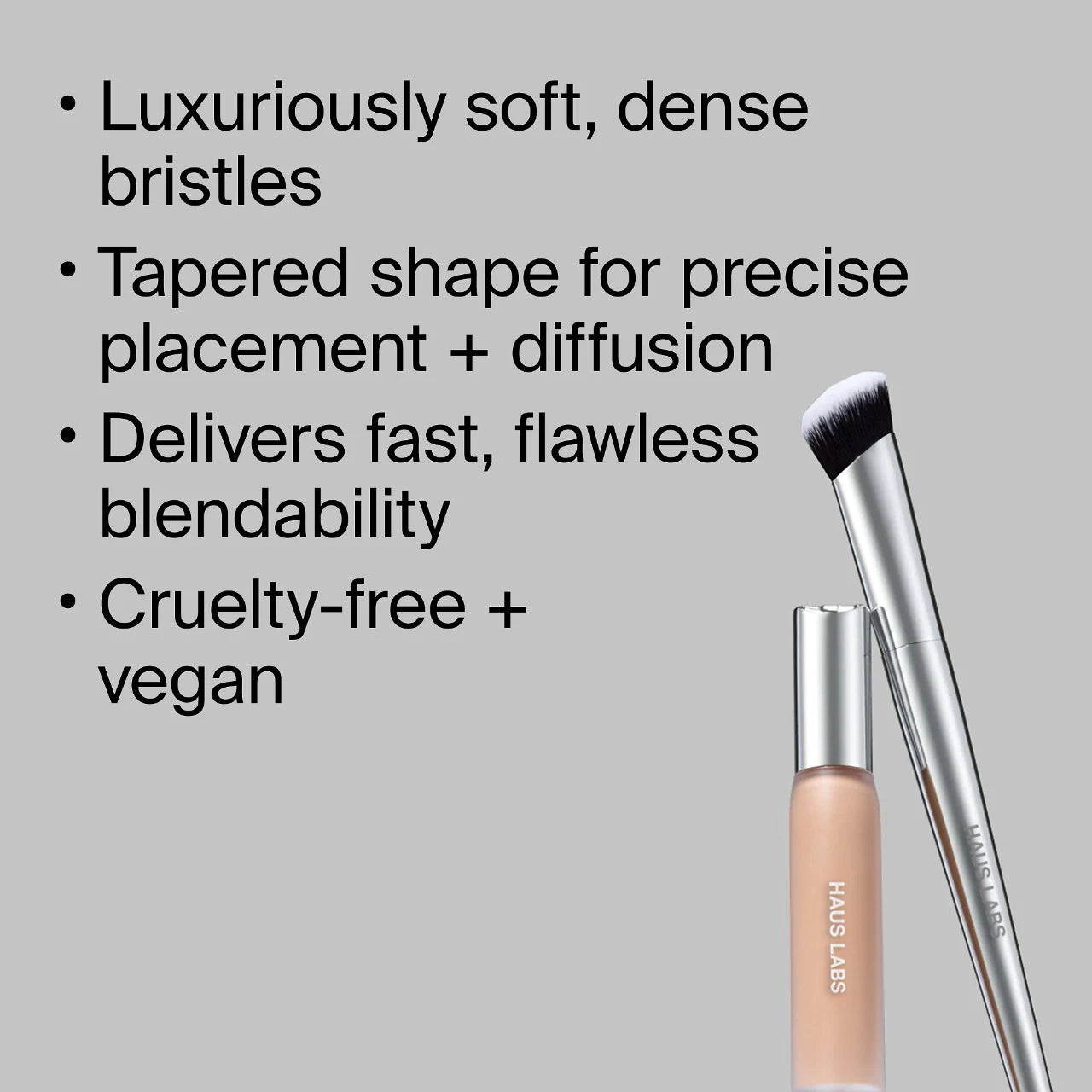 Pre-order: HAUS LABS BY LADY GAGA | Cruelty-Free Concealer Brush - Imagen 2