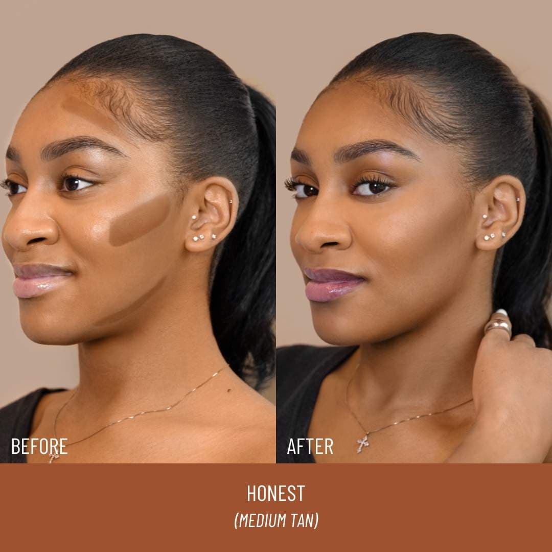 Honest - warm undertone natural finish for medium to tan skin tones