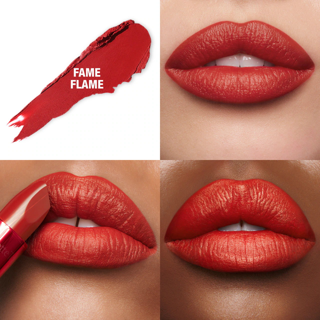 Flame Flame - a hot-chili red lipstick