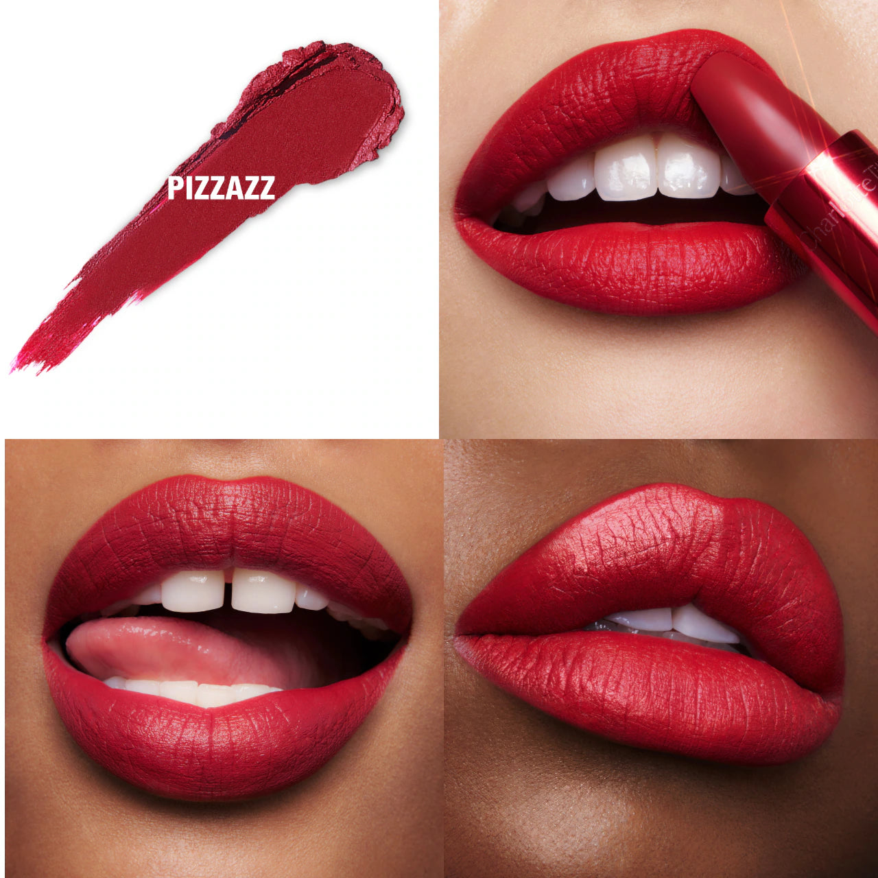 Pizzazz - a showstopping cool candy apple red