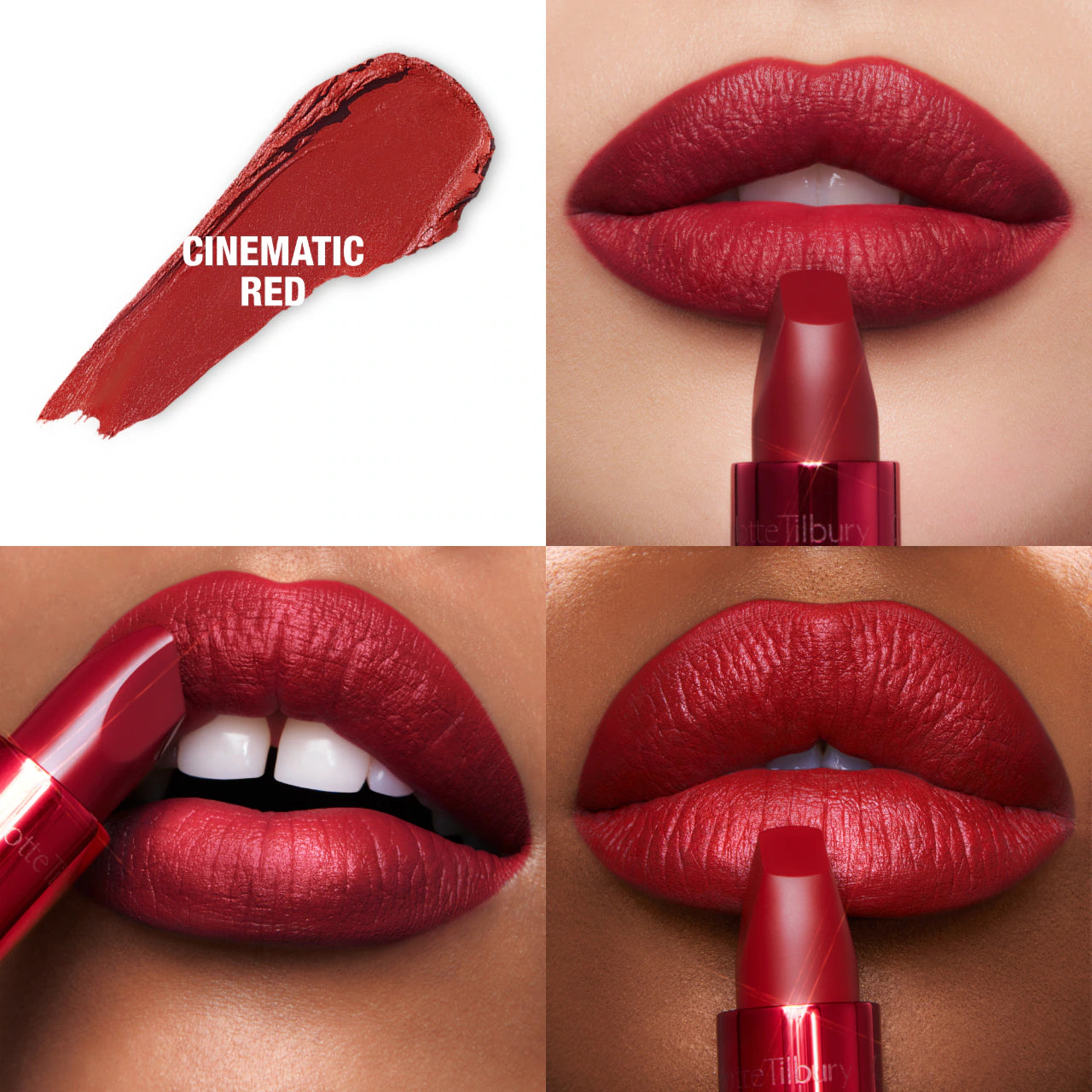Cinematic Red - a cool, deep cherry red