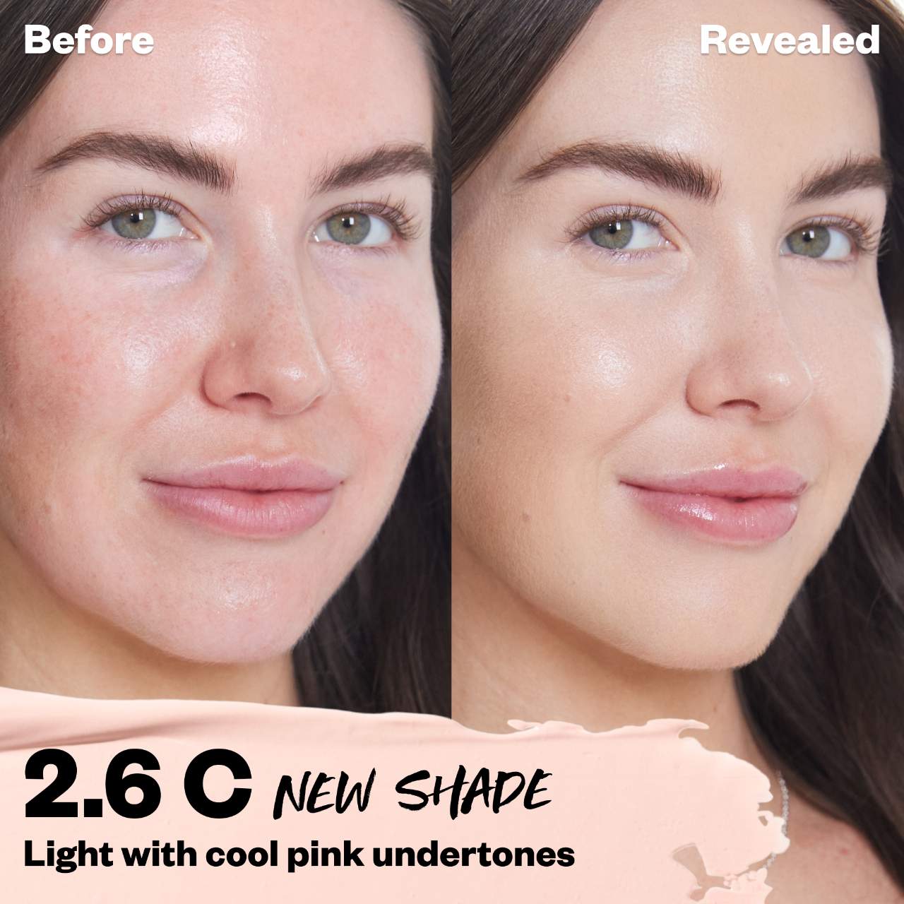 2.6 C - light with cool pink undertones