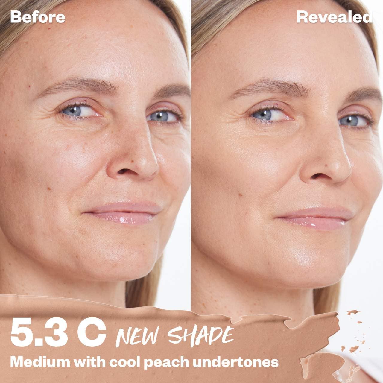 5.3 C - medium with cool peach undertones