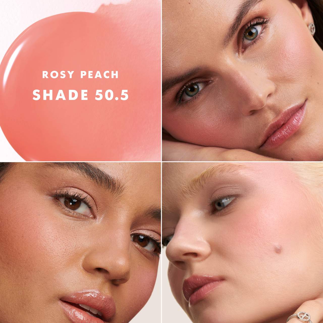 50.5 Rosy Peach - peachy pink