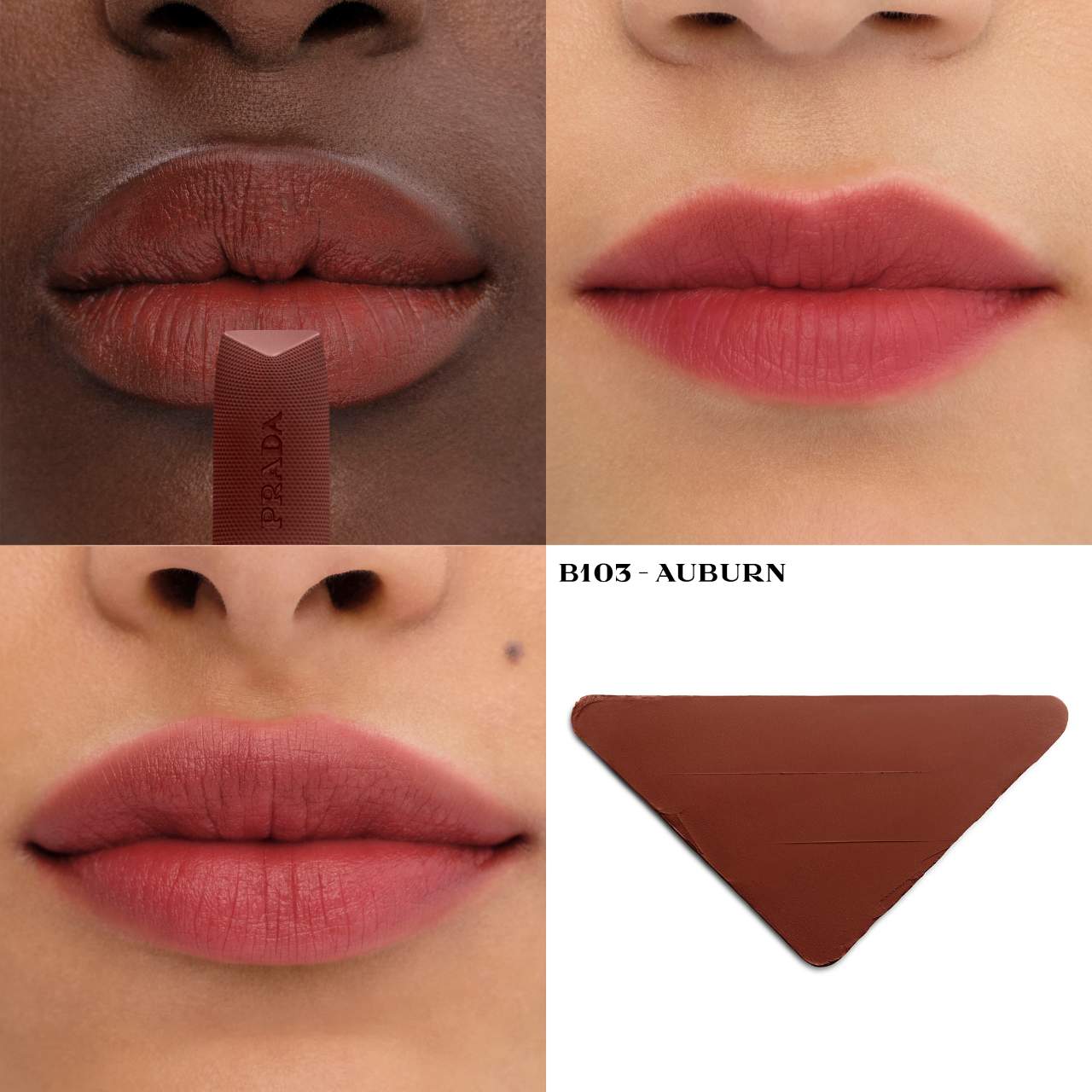 B103 AUBURN - warm, pink brown