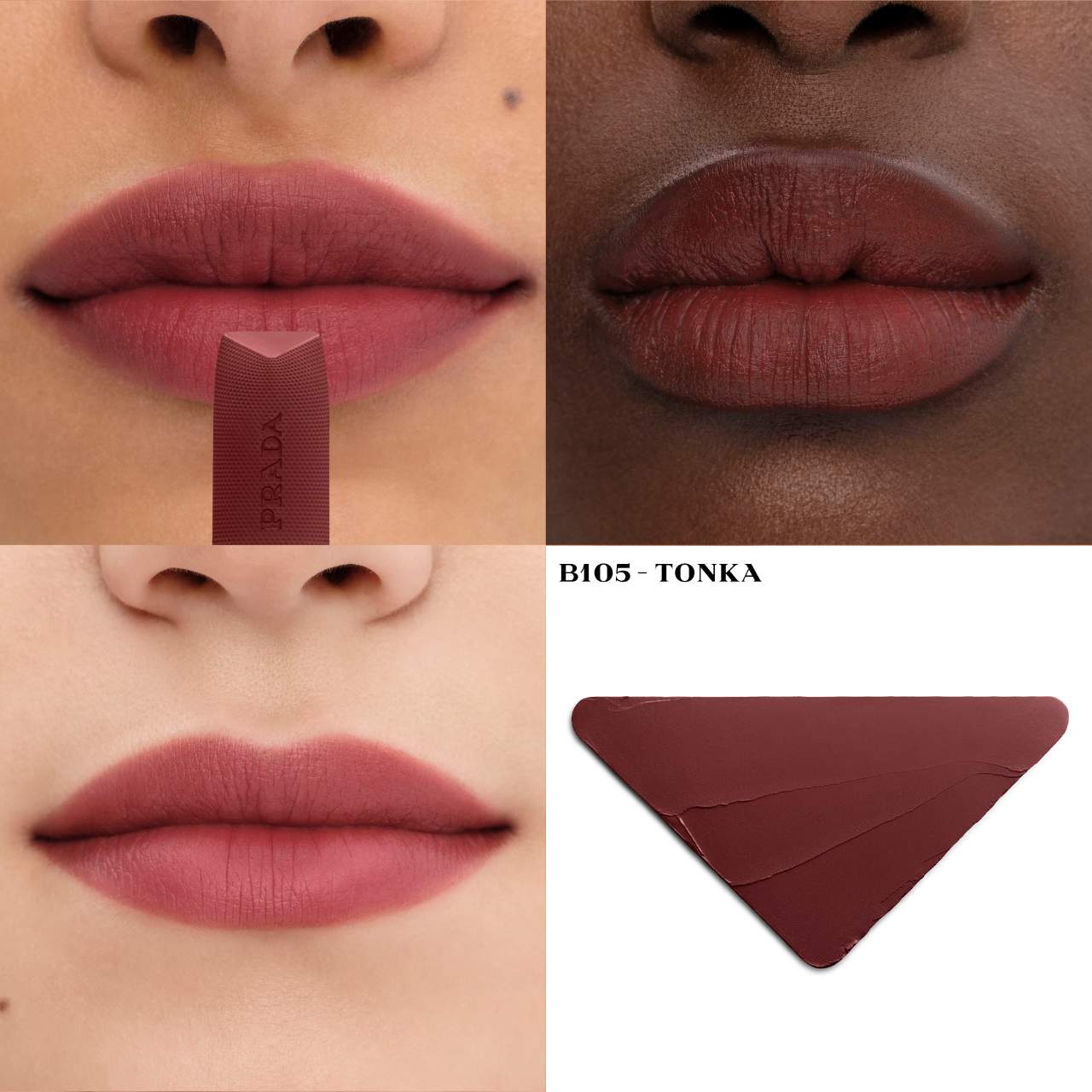 B105 TONKA - soft, mauve brown