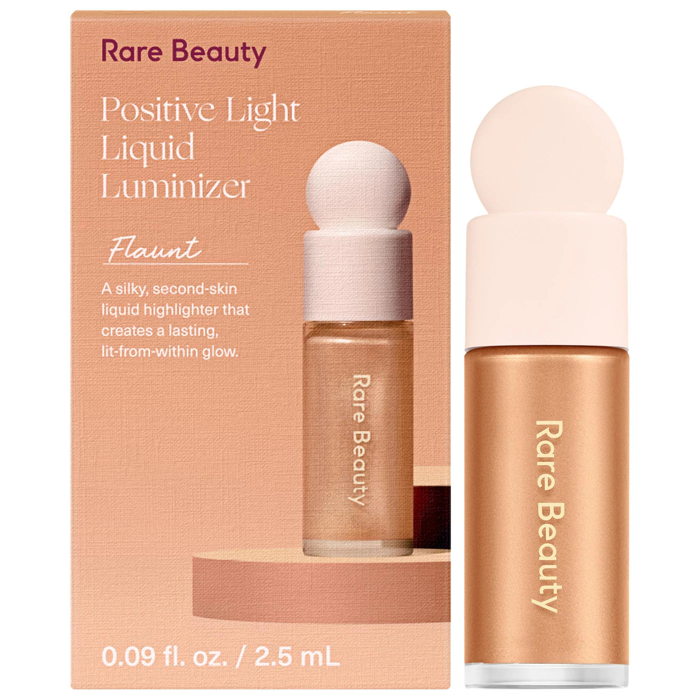 Pre Venta: Rare Beauty by Selena Gomez | Mini Positive Light Liquid Luminizer Highlight - Imagen 8
