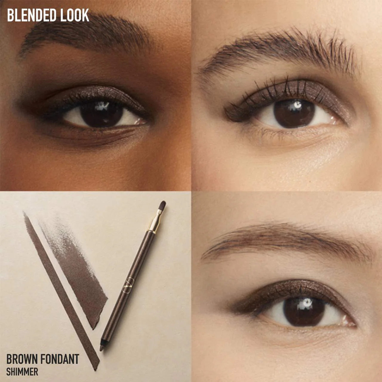 Brown Fondant - warm brown shimmer