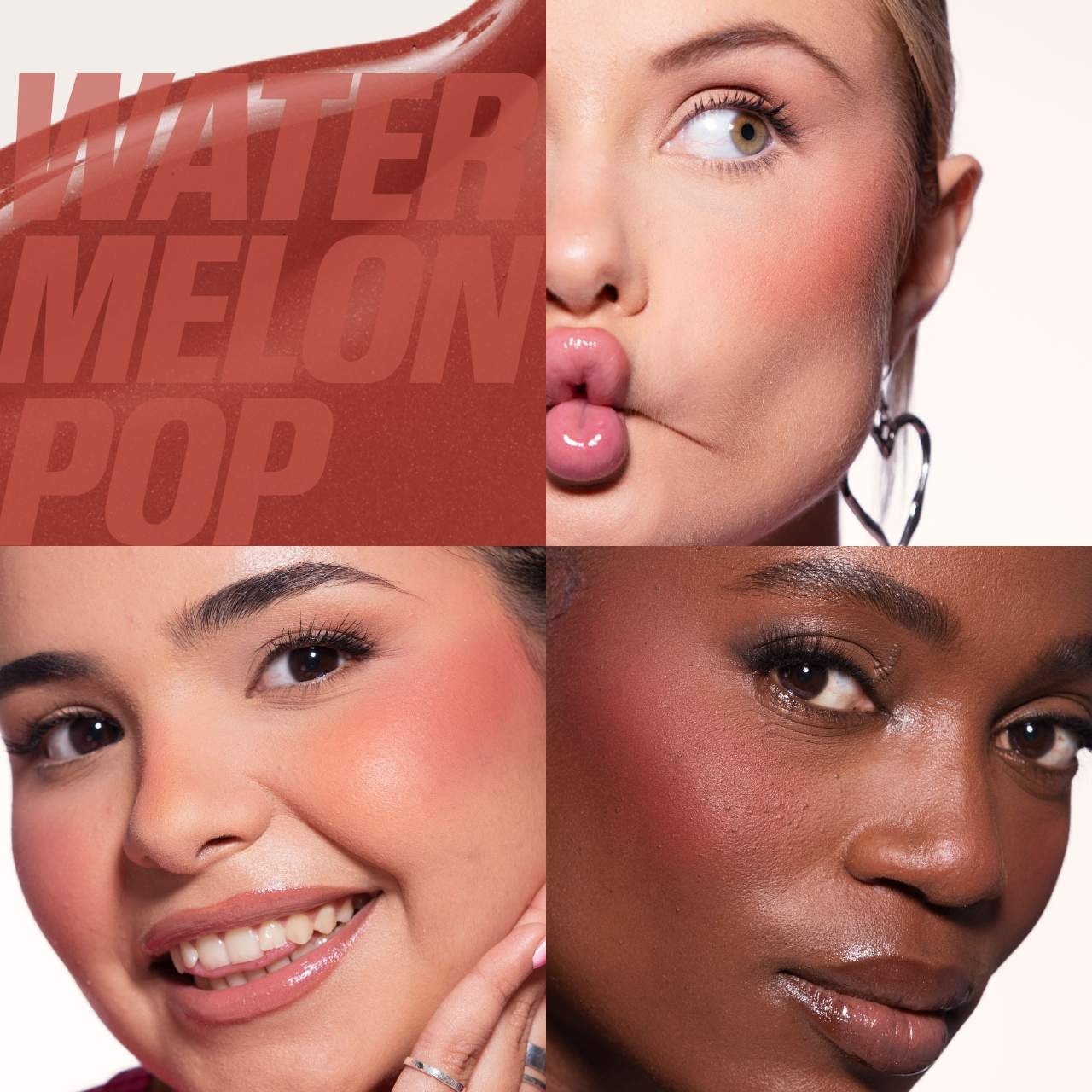 Watermelon Pop - warm brick