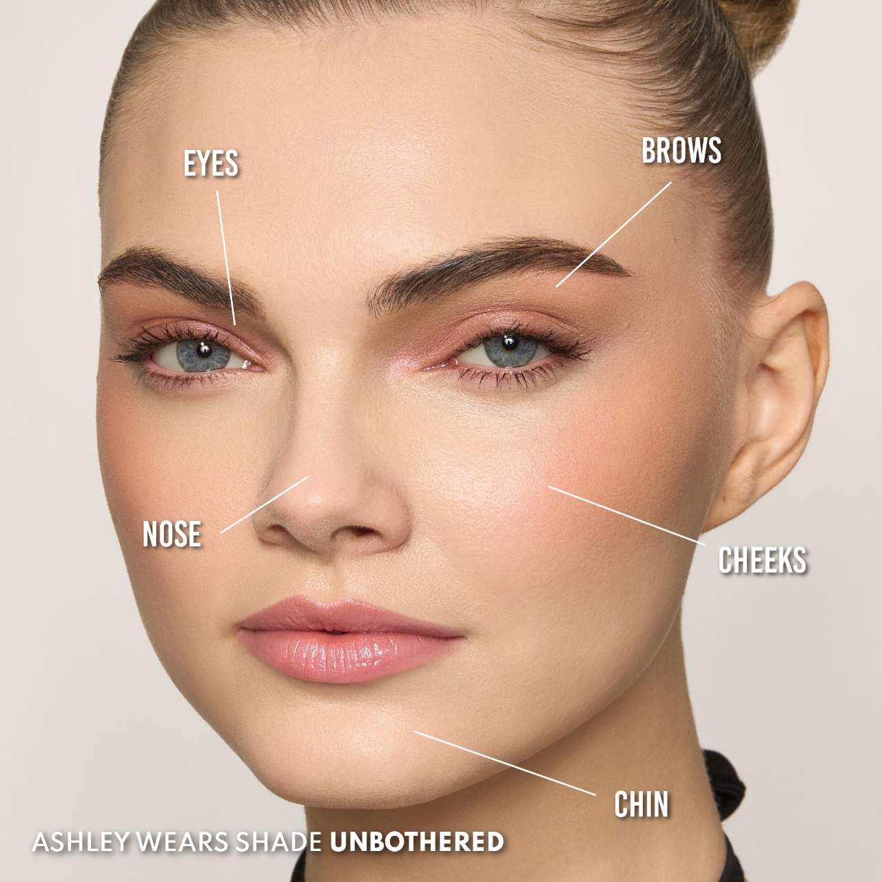 Unbothered - mauve pink gold