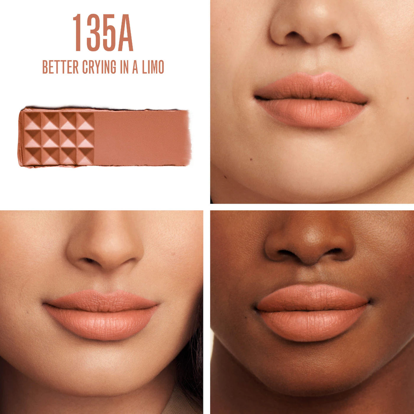 135A- Better Crying In A Limo - soft mauve brown