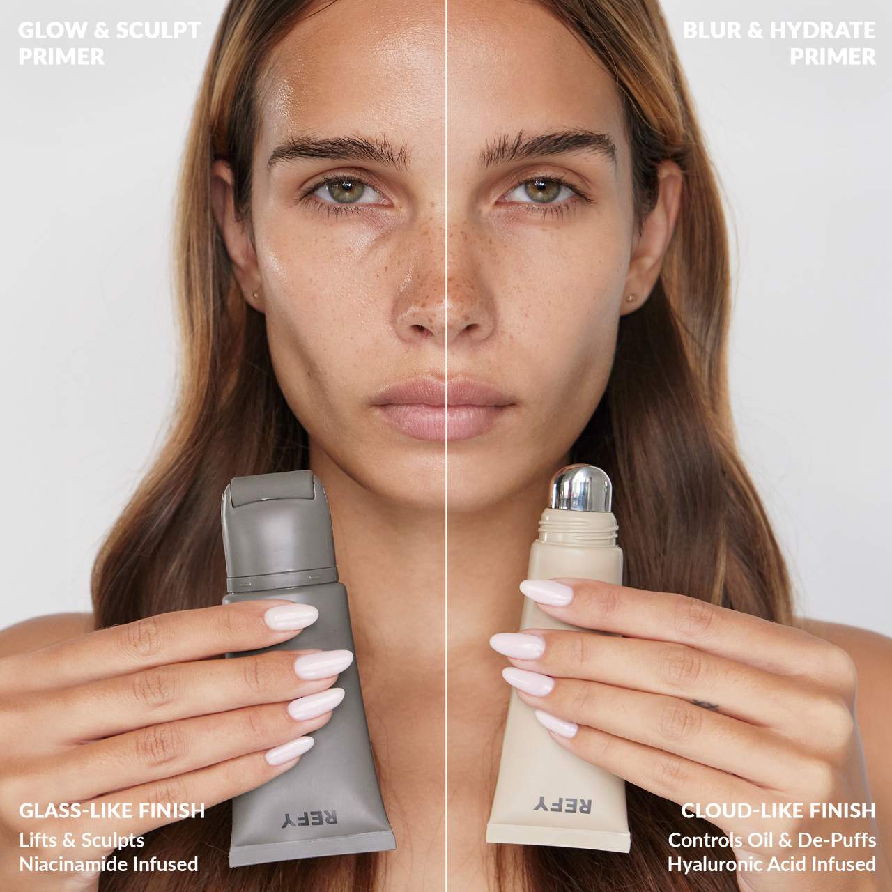 REFY | Blur and Hydrate Oil-Control Face Primer with Hyaluronic Acid - Imagen 6