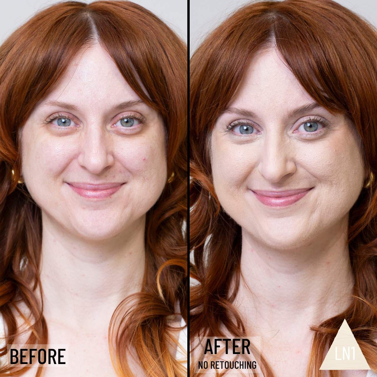 LN1 - porcelain - very fair skin with neutral undertones