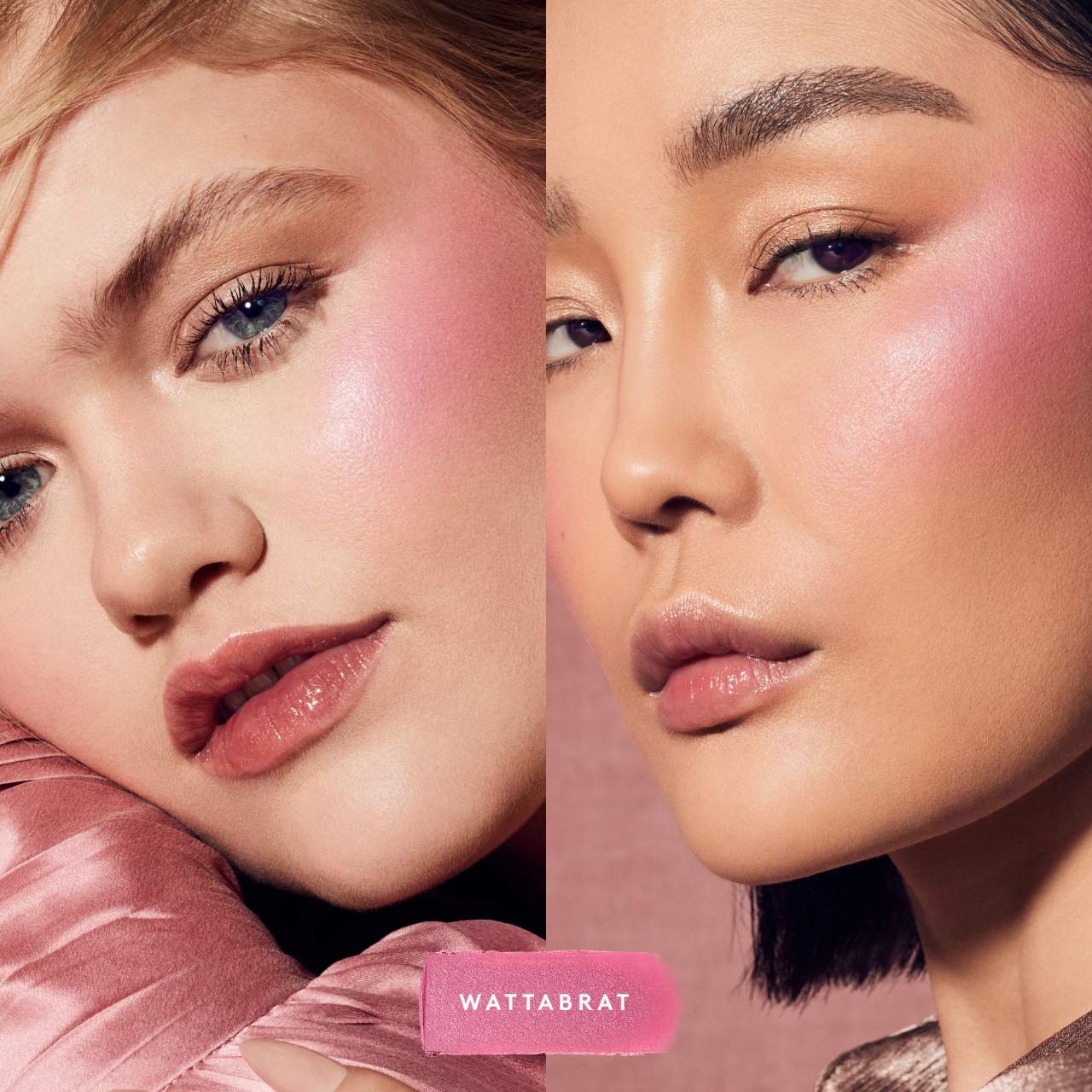 Wattabrat - shimmering baby pink