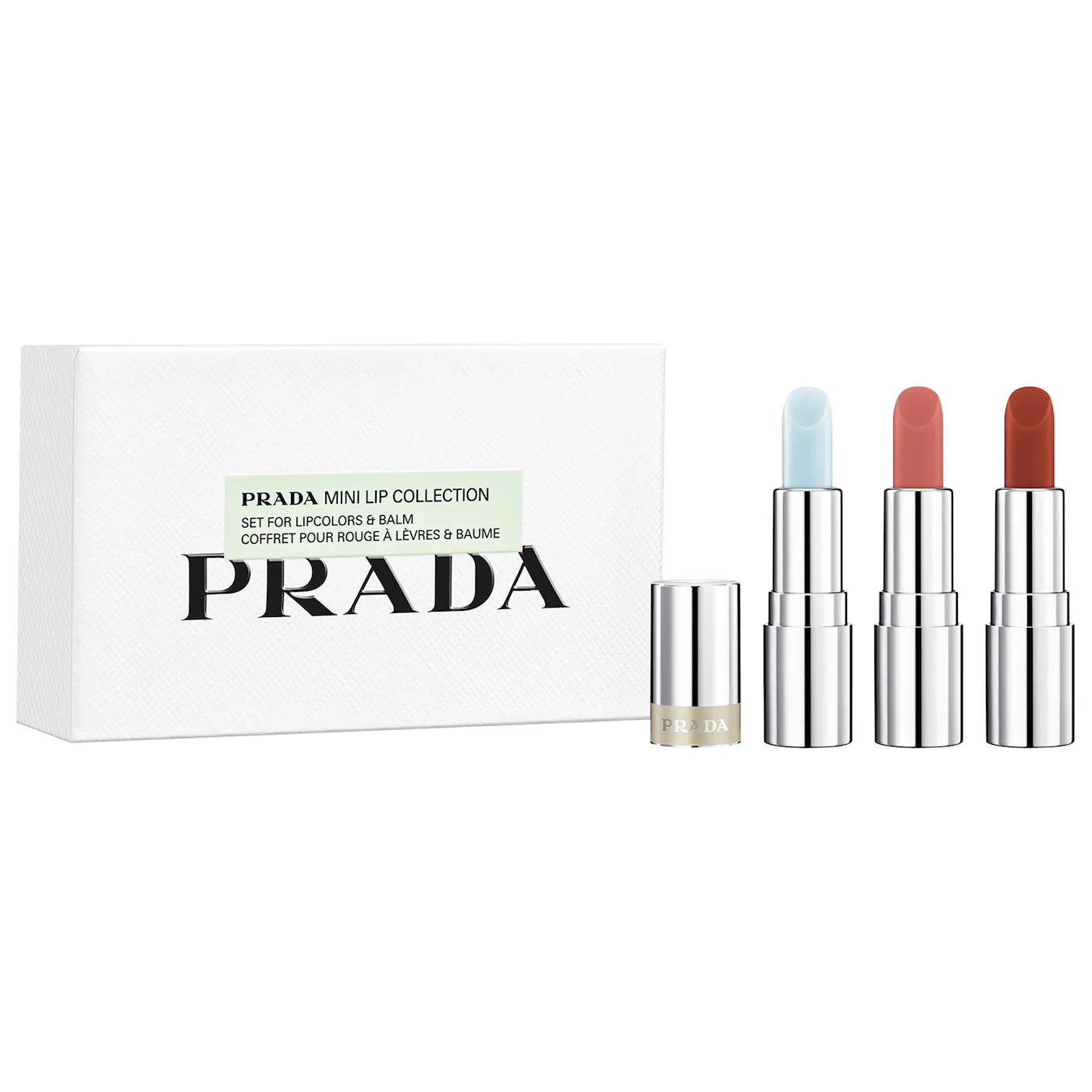 Prada Beauty | Mini Moisturizing Lip Balm Set