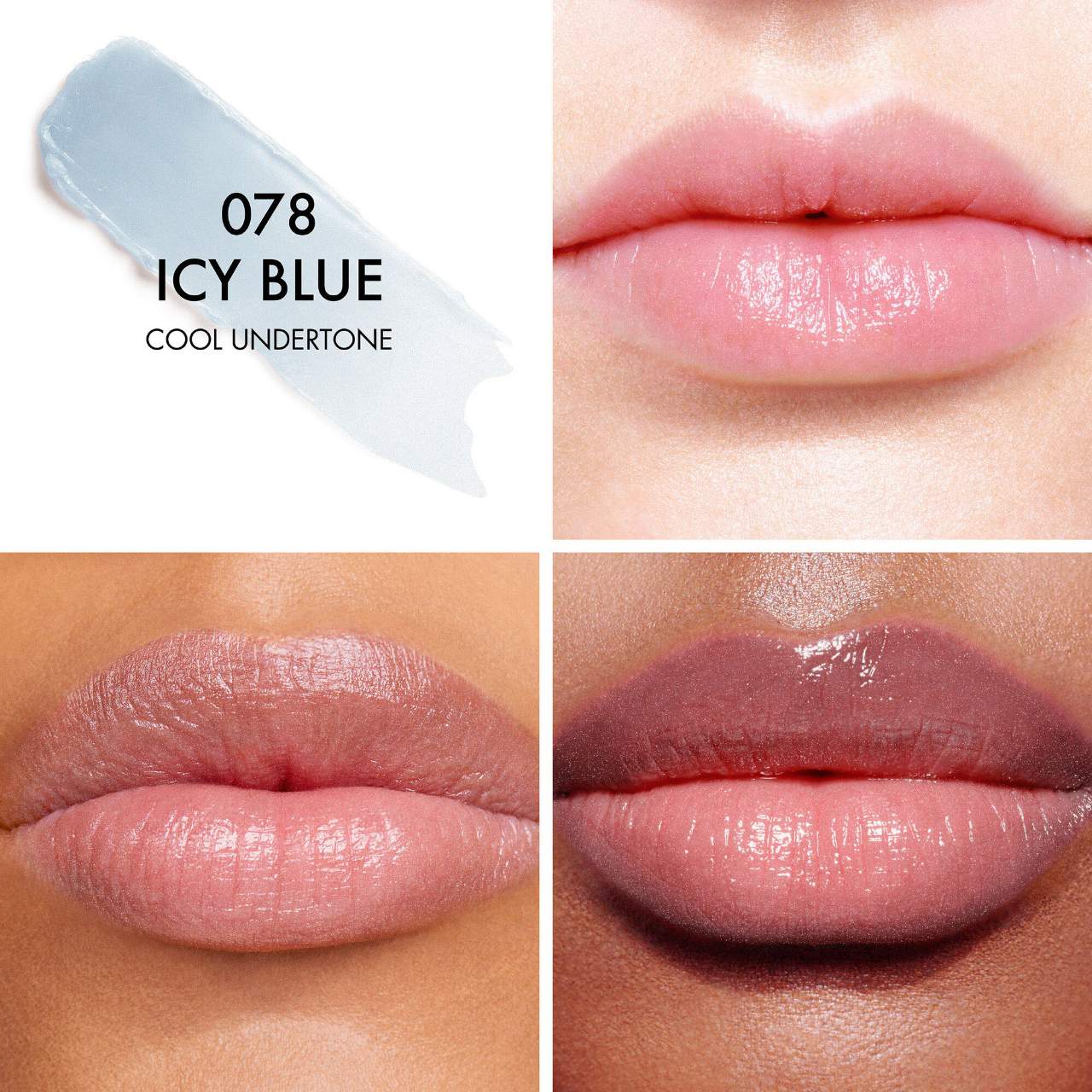 078 Icy Blue - a cool sheer shade