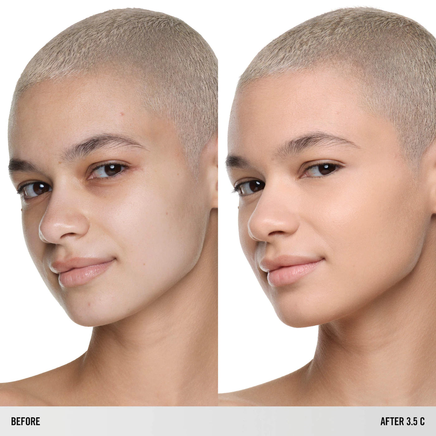 3.5 C - light with cool undertone