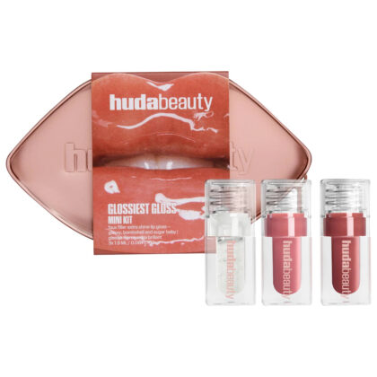 Pre orden: HUDA BEAUTY | Mini Glossiest Lip Gloss Set