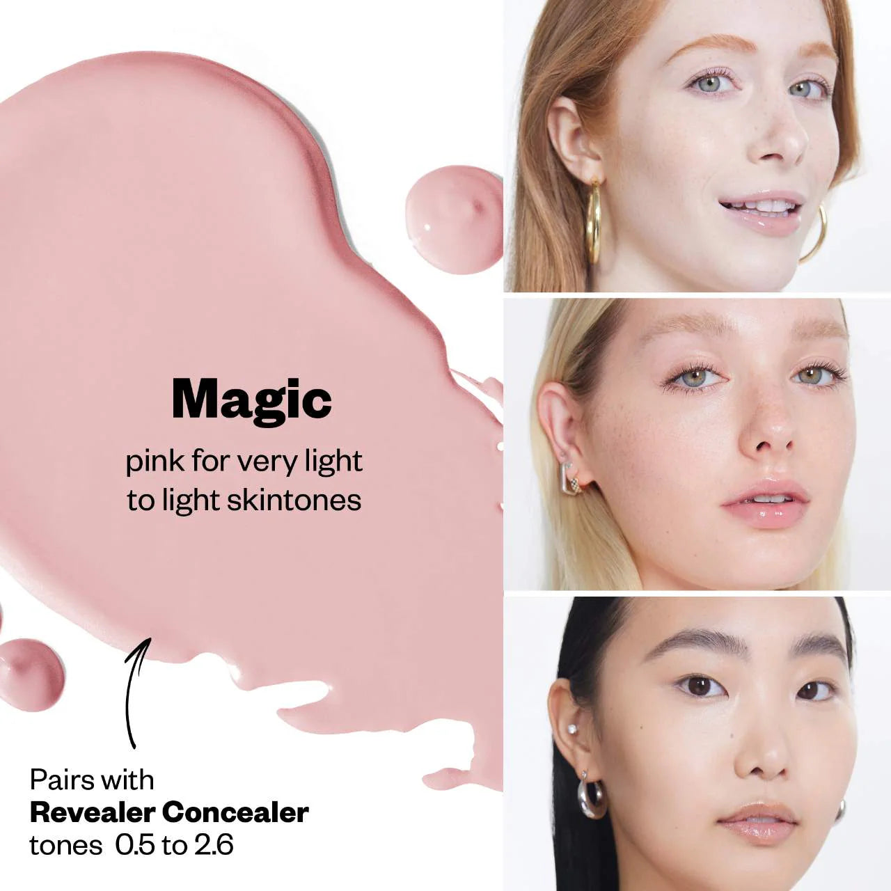 Magic - Pink for very light to light skin tones