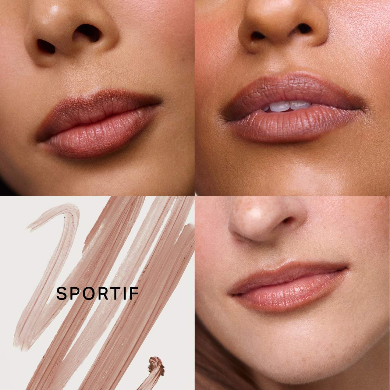 Sportif - warm peach brown