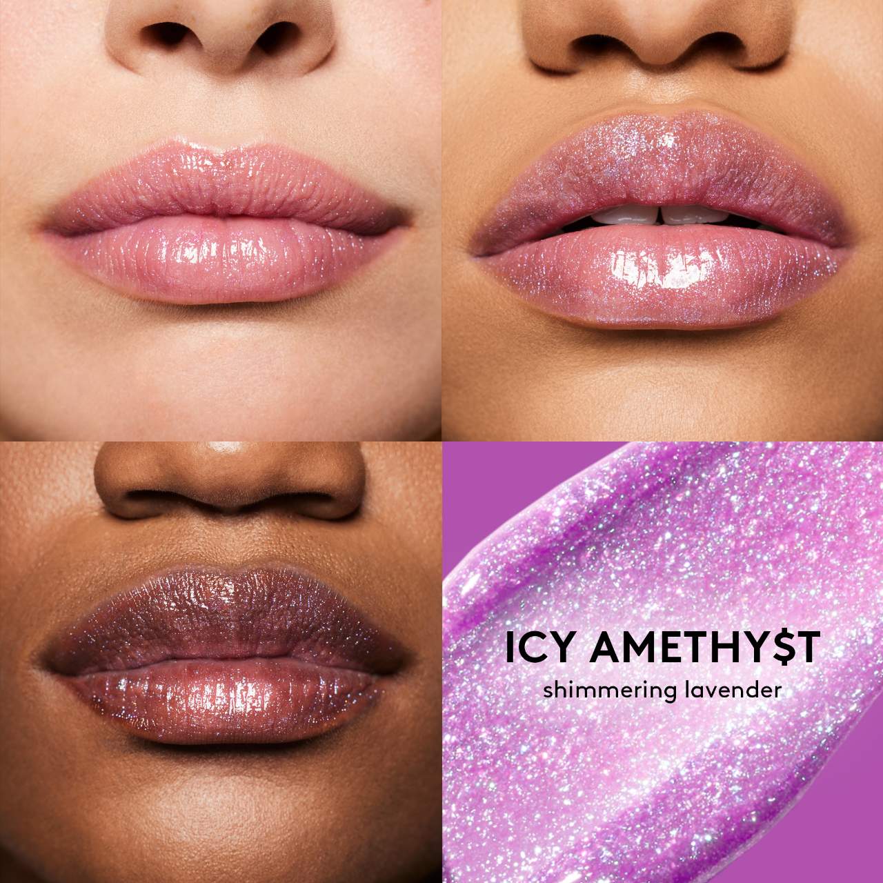 N9 - Icy Amethy$t - shimmering lavender