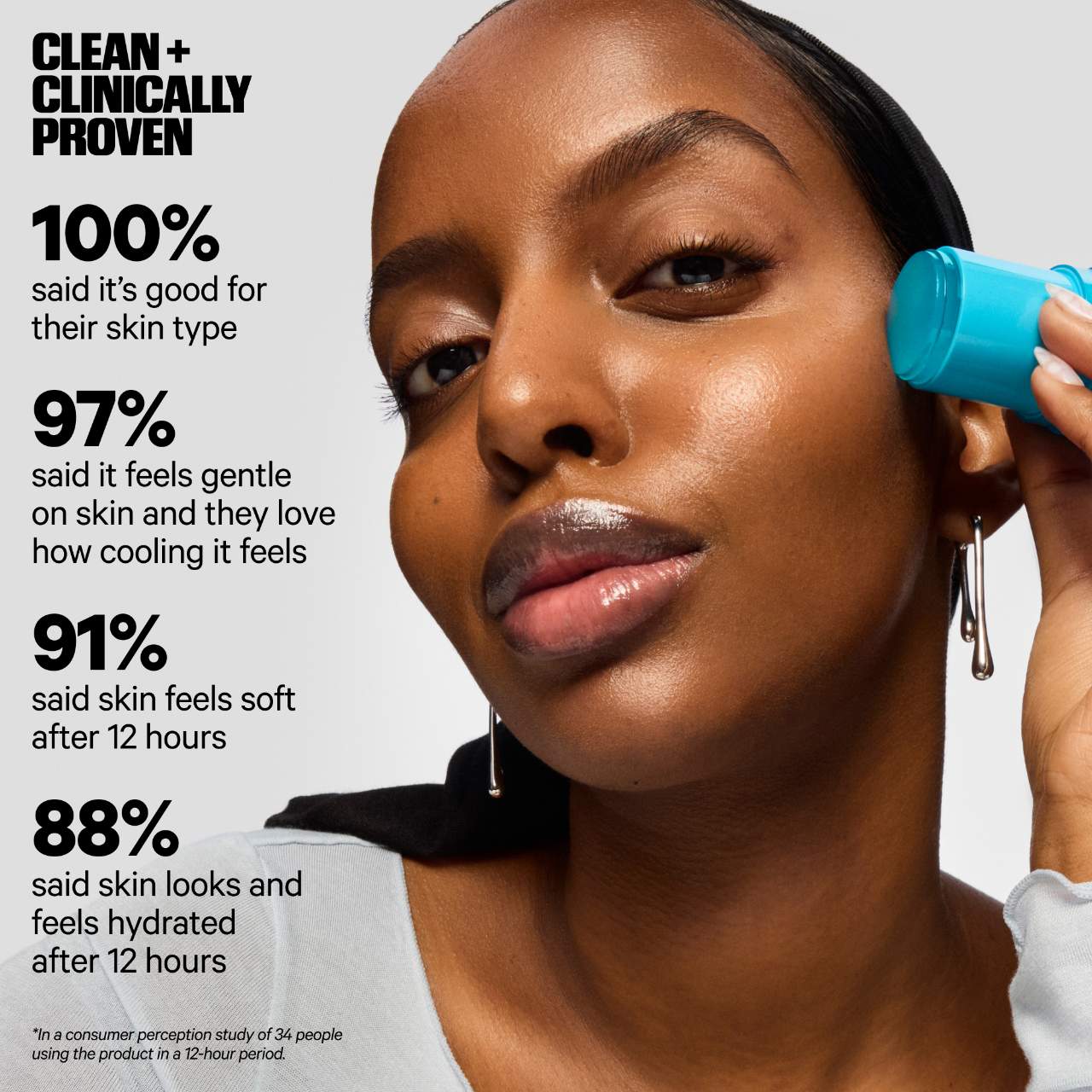 Pre orden: MILK MAKEUP | Cooling Water Jelly Ice Soothing Serum Stick with Niacinamide - Imagen 6