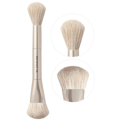 Pre-orden: PATRICK TA | Dual Ended Precision Blush Brush