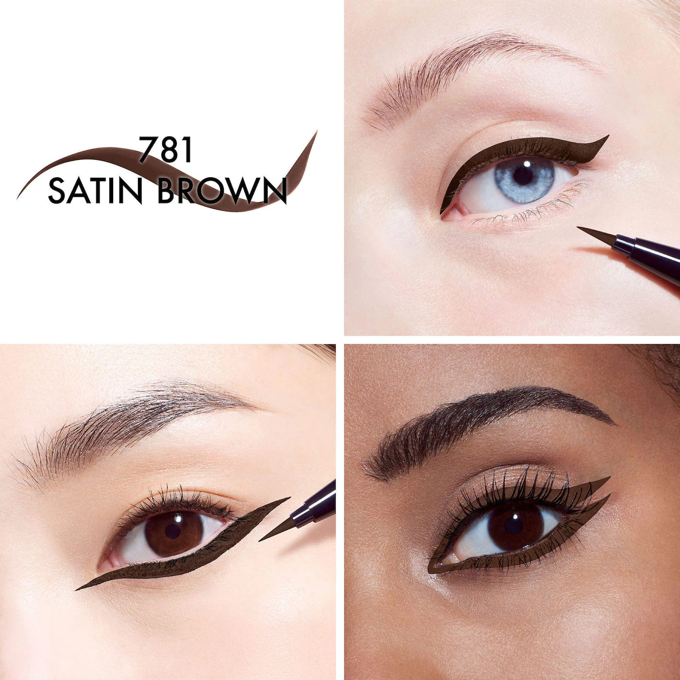 781 Satin Brown - satin brown