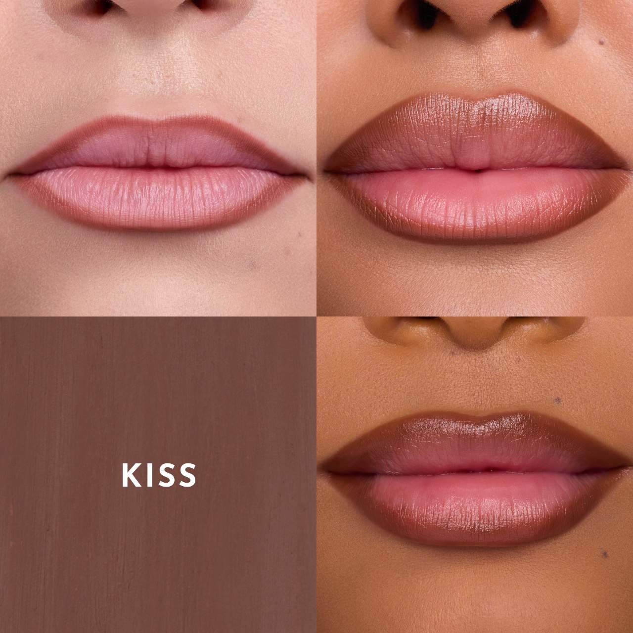 Kiss - milk chocolate brown