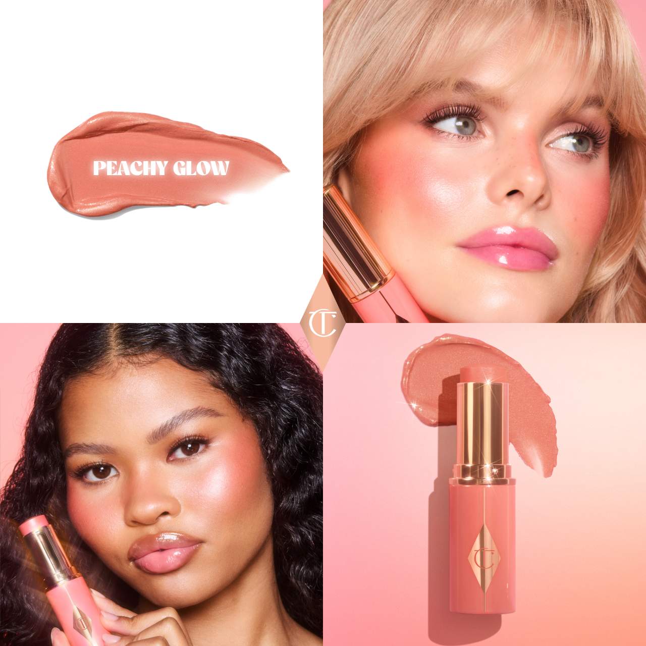 Peach Glow - poppy peach