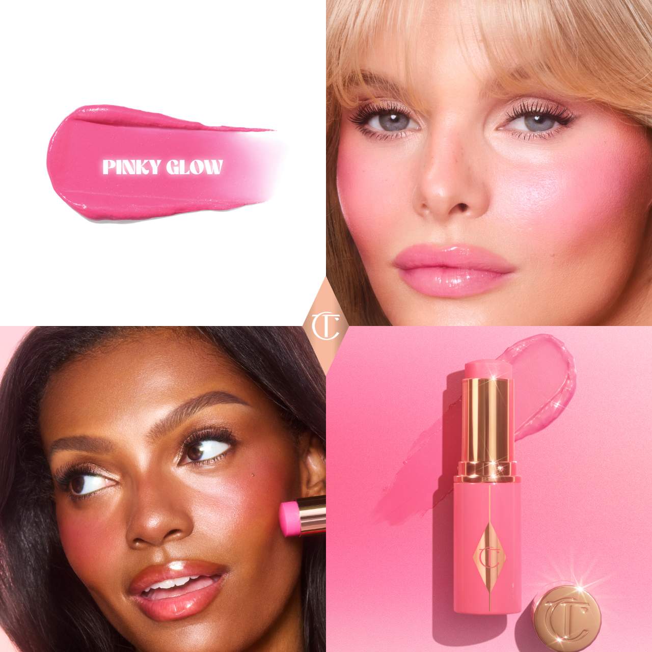 Pinky Glow - vibrant cool pink