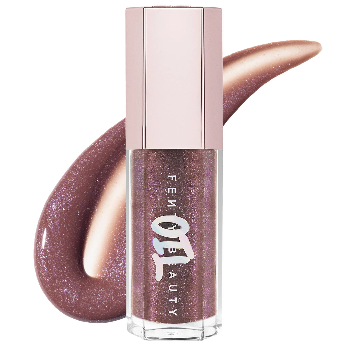 Rose Amber - sparkling cool taupe brown