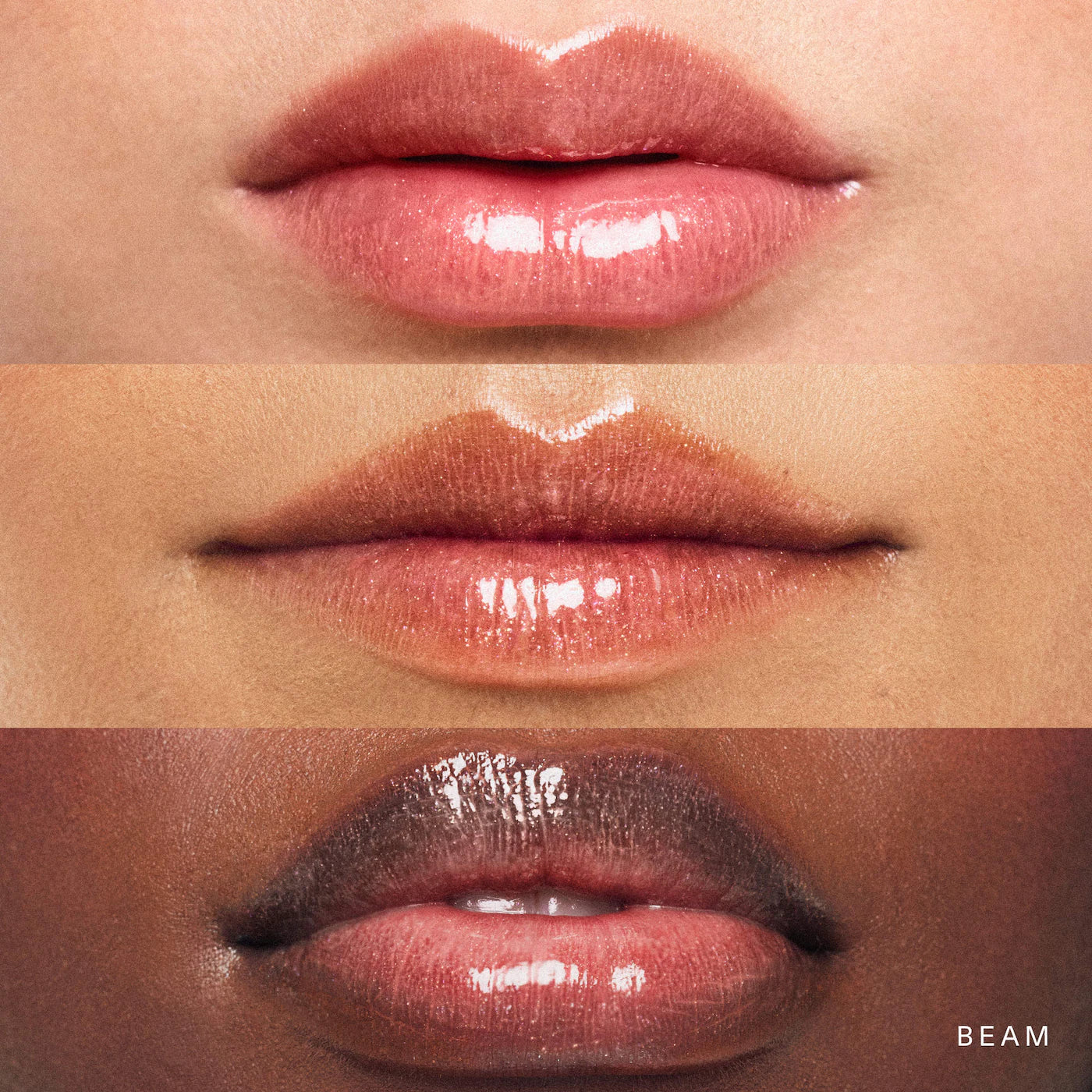 Beam - peachy coral with gold and pink pearl