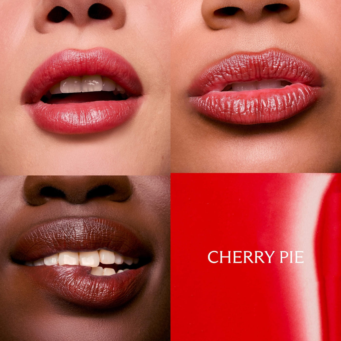 Cherry Pie - sheer warm red