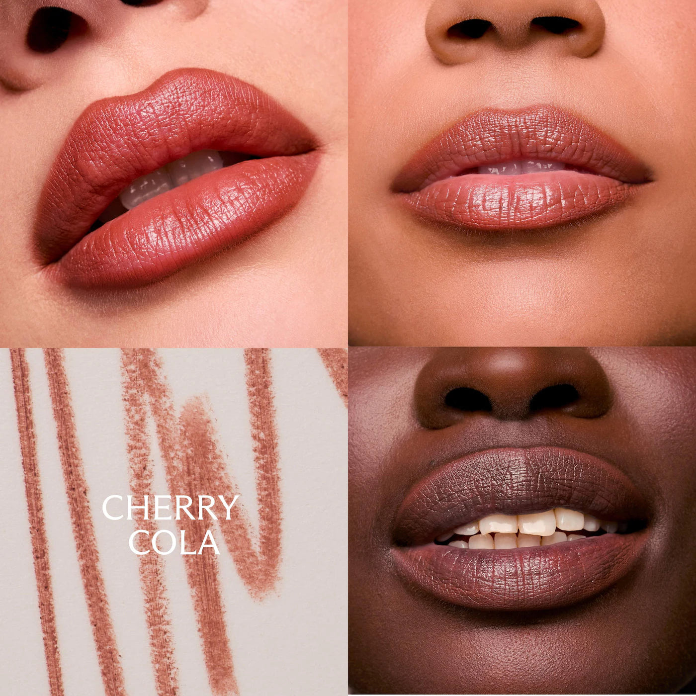 Cherry Cola - deep rose brown