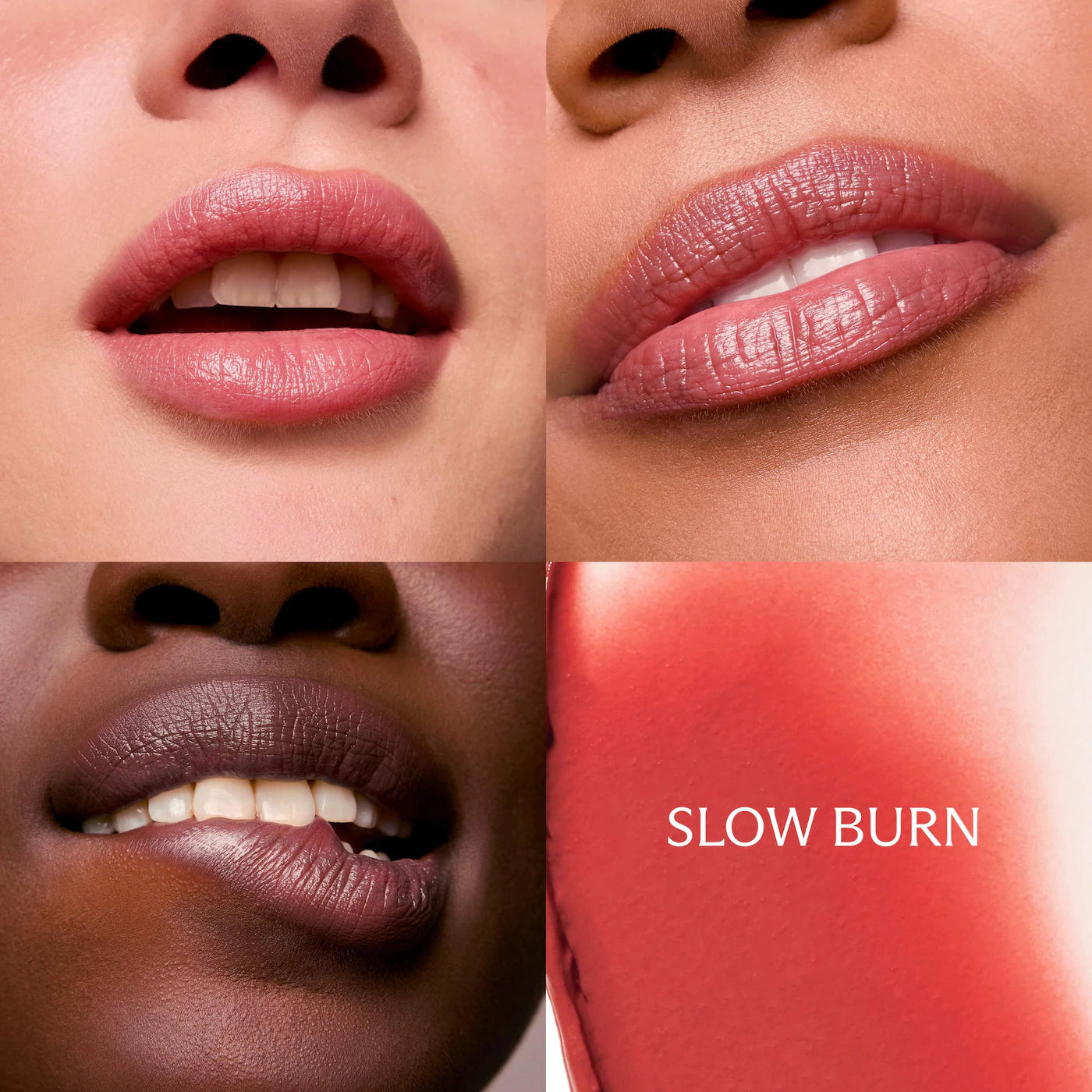 Slow Burn - sheer warm rose