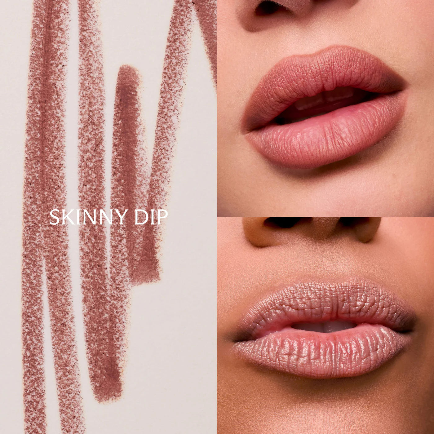 Skinny Dip - cool beige nude