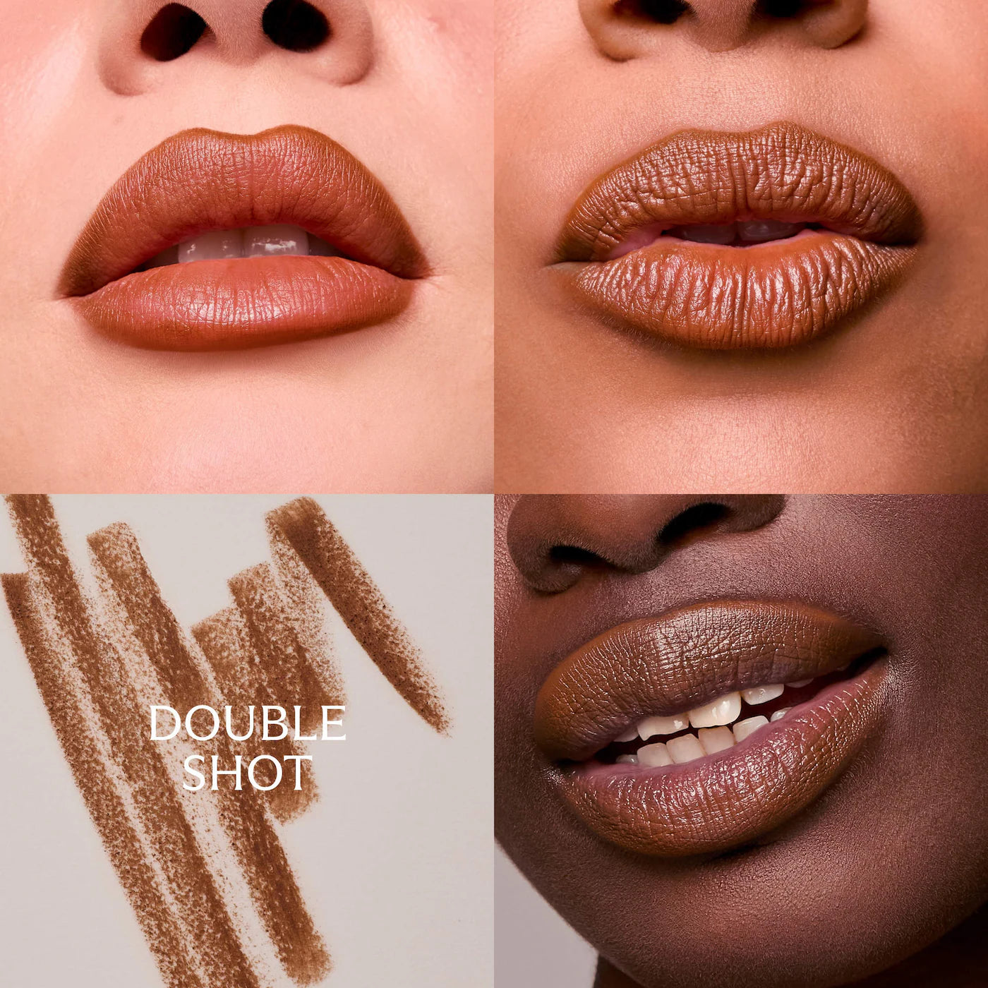 Double Shot - rich golden brown