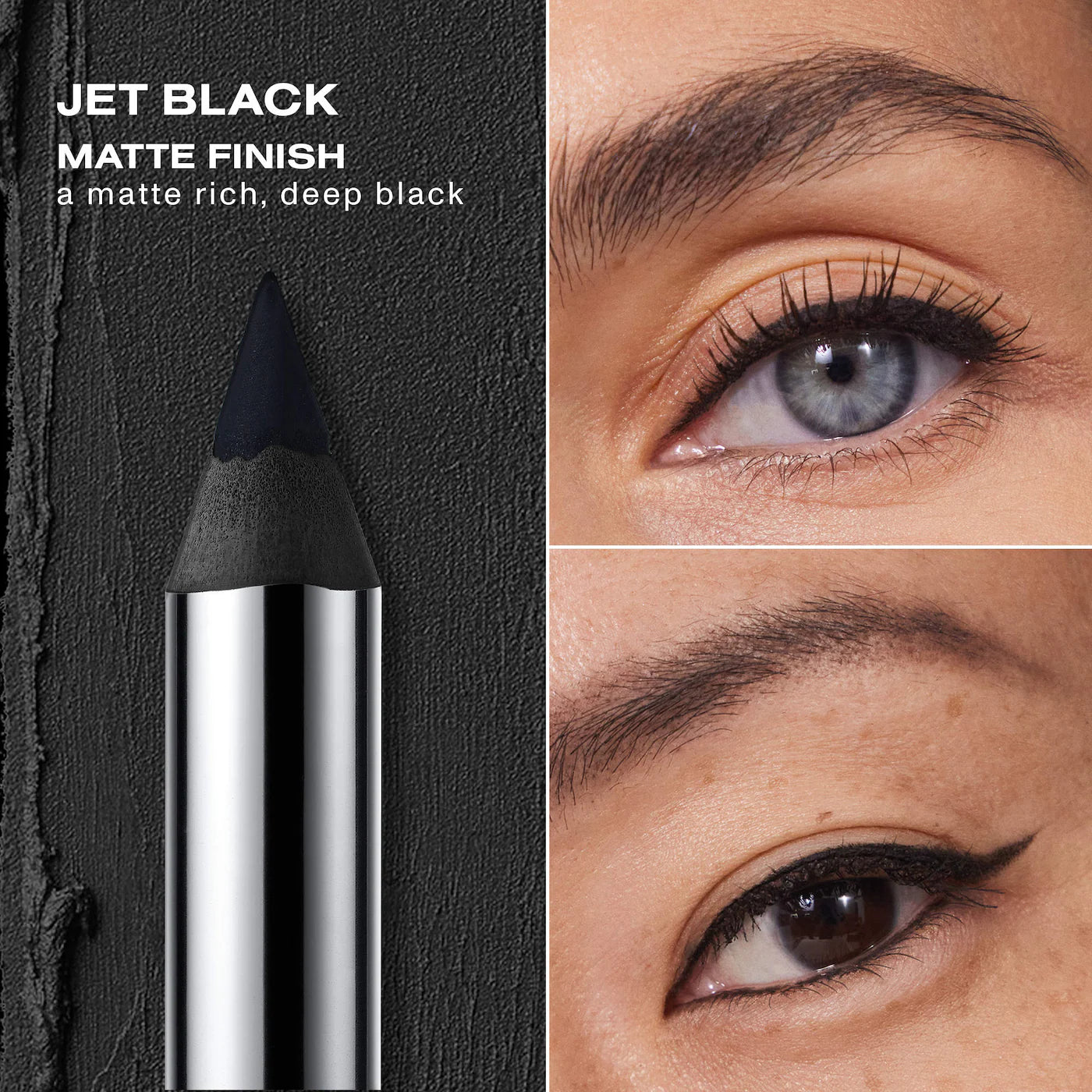 Jet Black - matte rich deep black
