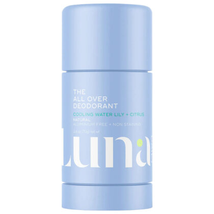 Pre-orden: Luna Daily | The Cooling All Over Deodorant™ - Extra-strength, Natural, Non-Staining, Aluminum Free Body Deodorant Stick