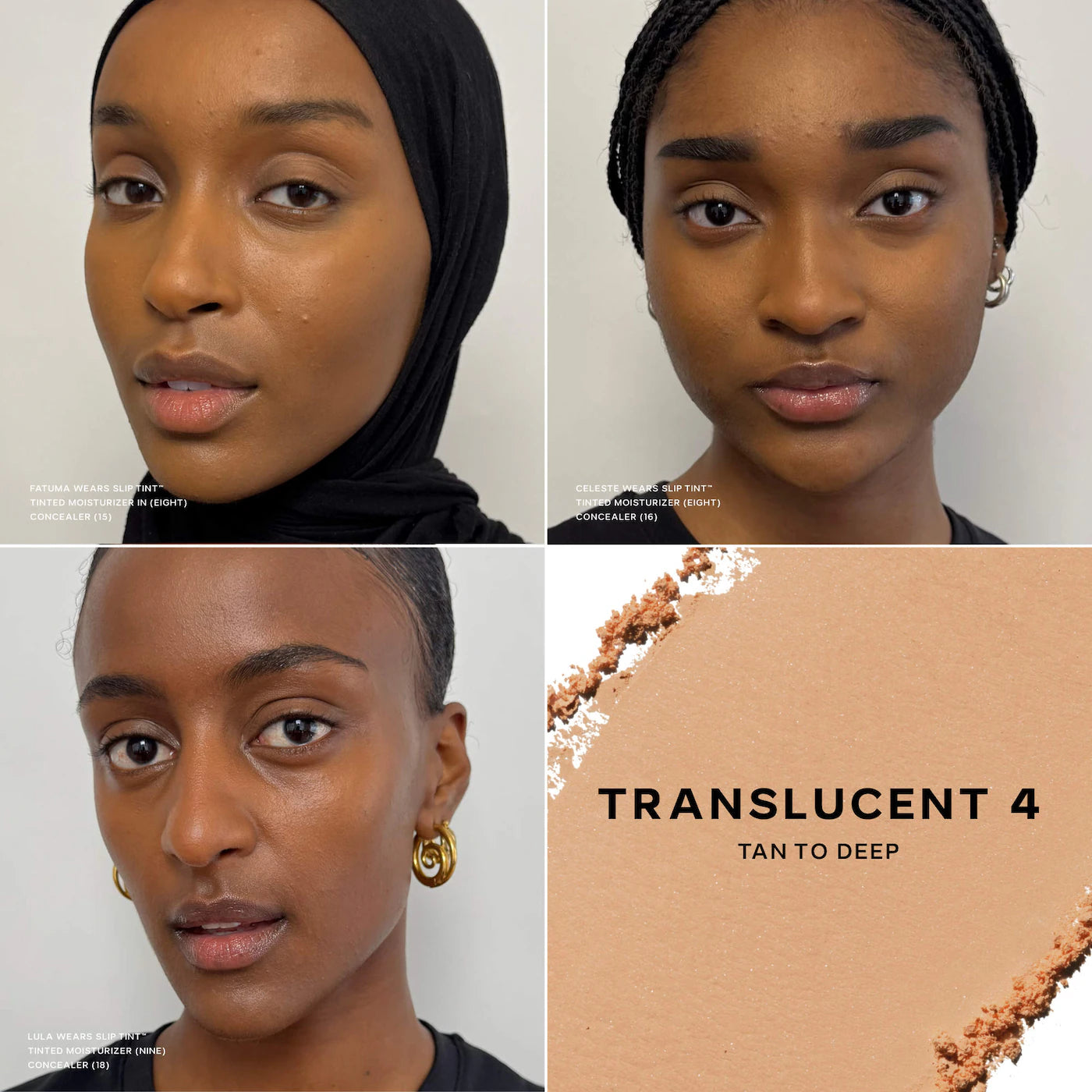 Translucent 4 - tan to deep