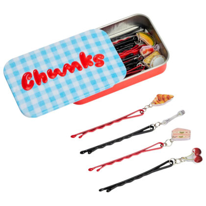 Pre-orden: Chunks | Picnic Hair Bobby Pins with Charms