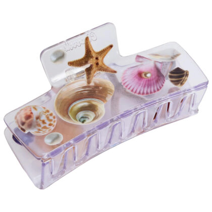 Pre-orden: Chunks | Box Hair Claw Clip in Seashell