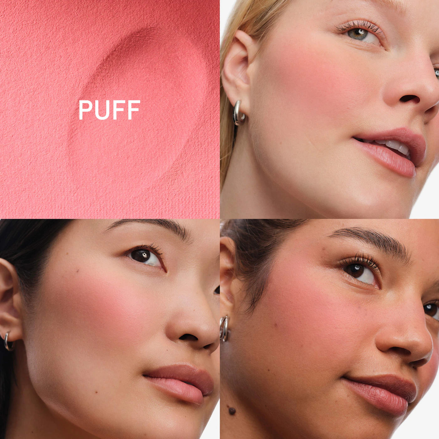 Puff - light pink