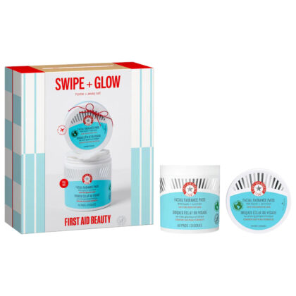 Pre-orden:  First Aid Beauty | Swipe + Glow Home + Away Holiday Gift Set