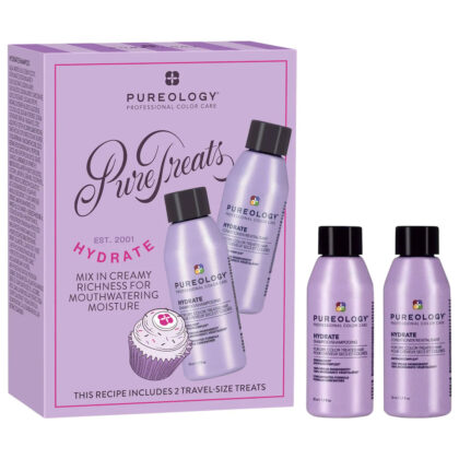 Pre-orden: Pureology | Mini Hydrate Shampoo & Conditioner Gift Set for Dry Hair