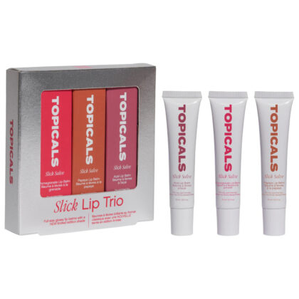 Pre-orden: Topicals | Slick Salve Glossy Lip Balm Trio