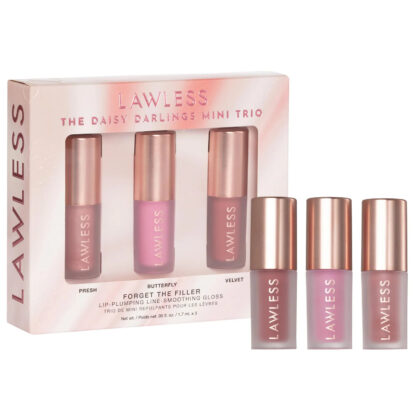 Pre-orden: LAWLESS | Mini Daisy Darlings Lip-Plumping Lip Gloss Trio