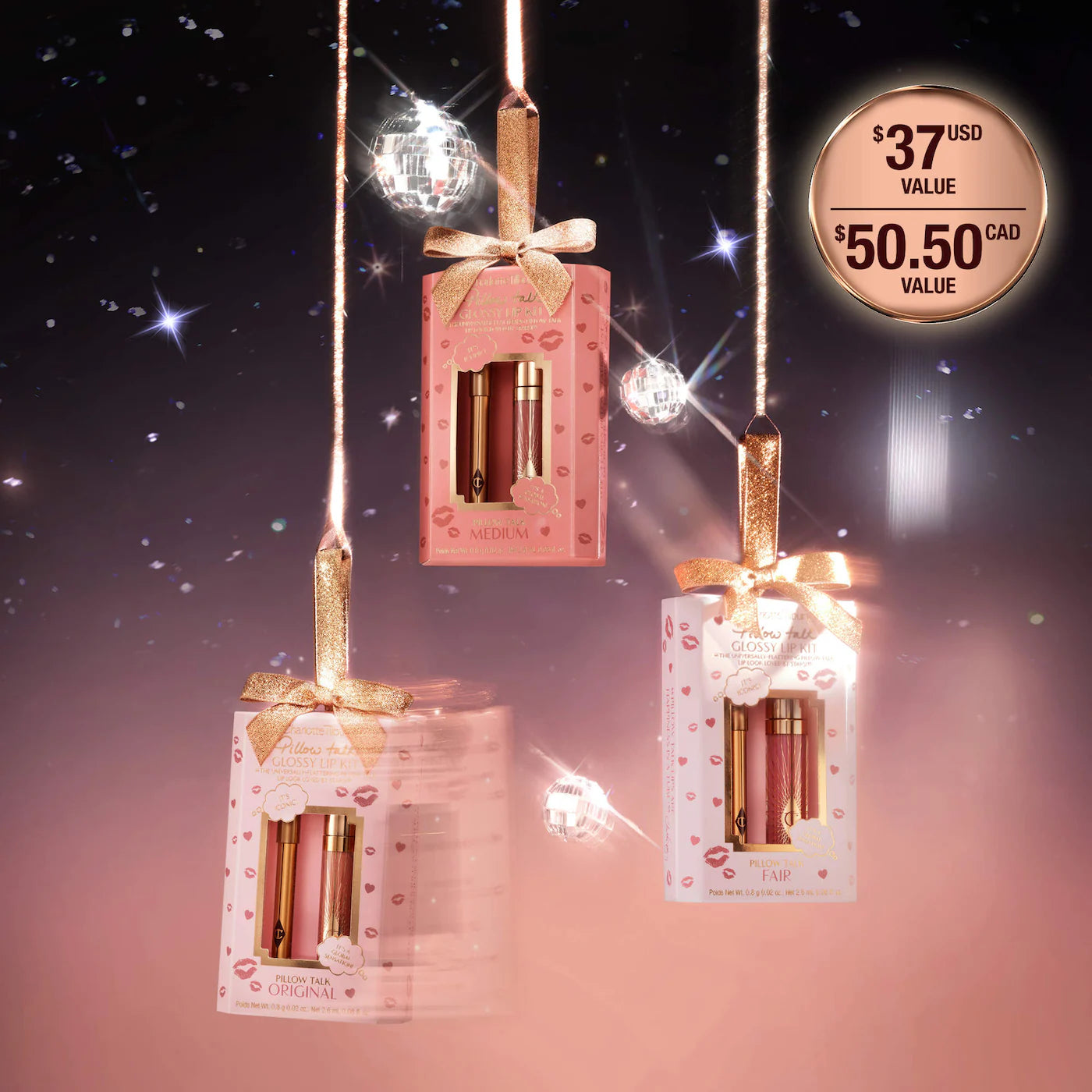 Pre-orden: Charlotte Tilbury | Mini Pillow Talk Glossy Lip Duos - Imagen 5