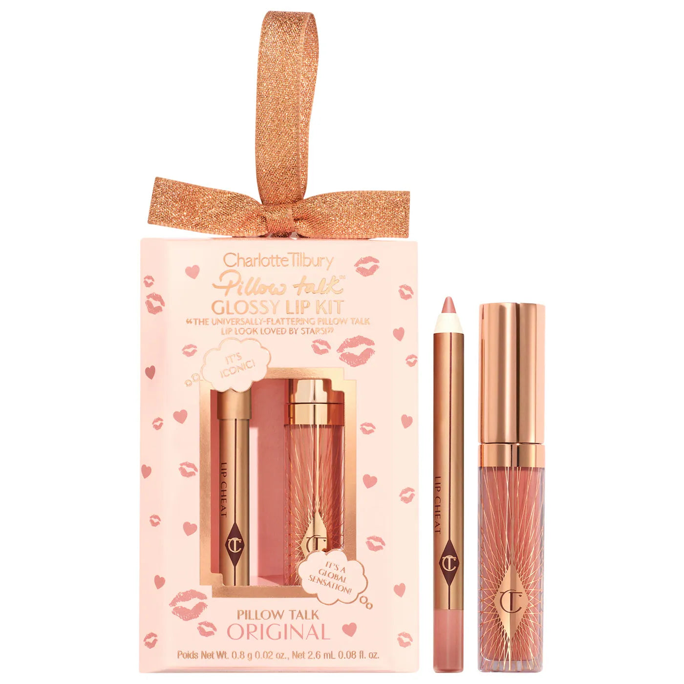 Pre-orden: Charlotte Tilbury | Mini Pillow Talk Glossy Lip Duos